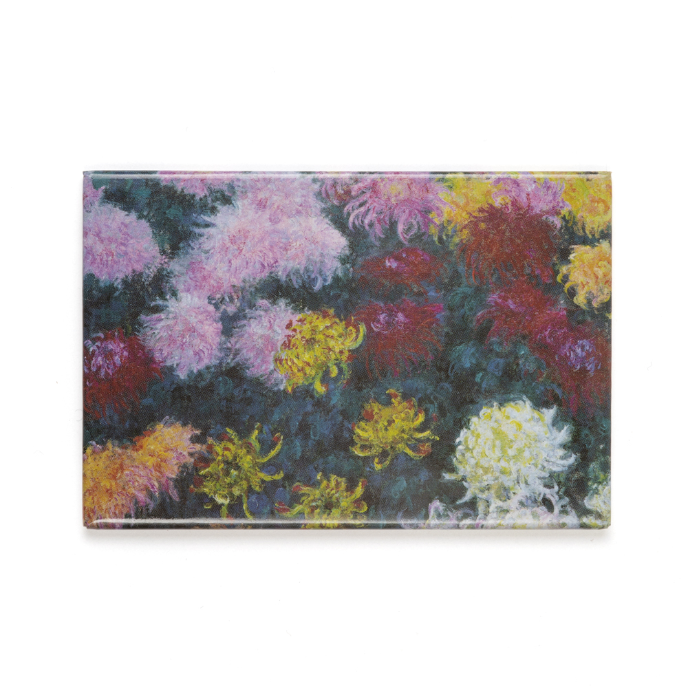 Magnet; Claude Monet - Chrysanthèmes