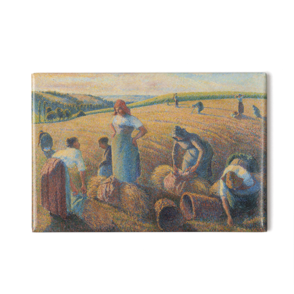 Magnet; KM: Camille Pissarro, les glaneuses, 1889