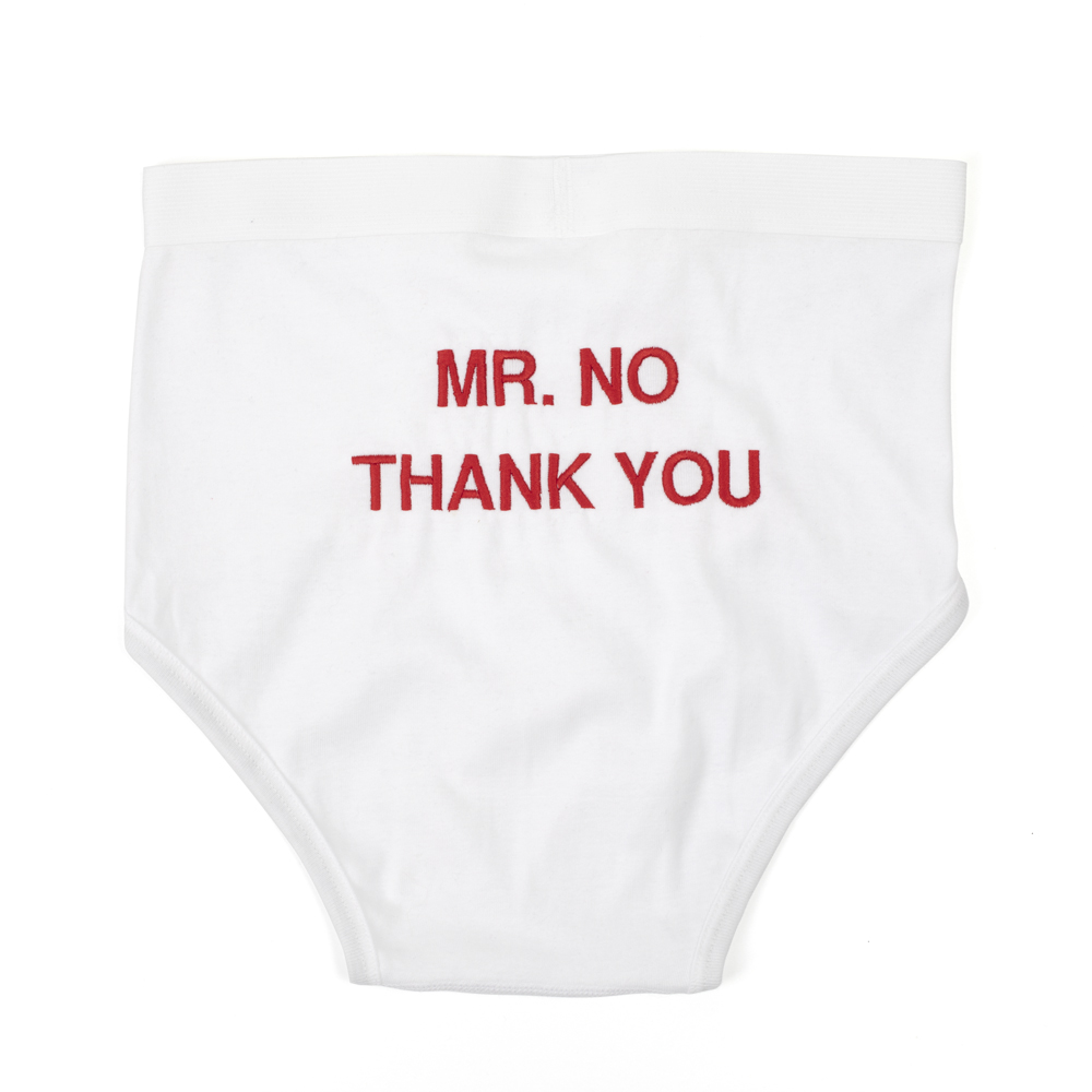 MR. NO THANK YOU - UNISEX BRIEF - Limited Series