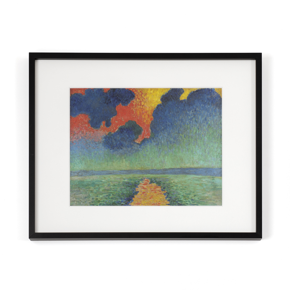 Kunstdruck mit Passepartout, gerahmt; André Derain - Effets de soleil; 24 x 30 *ADS*