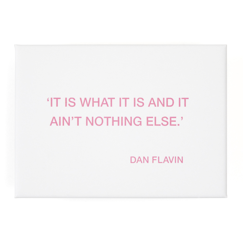Magnet; Flavin - It is what it is and it ain't nothing else; 0.65 x 0.9